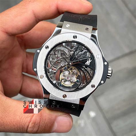 hublot mens all black|Hublot big bang skeleton.